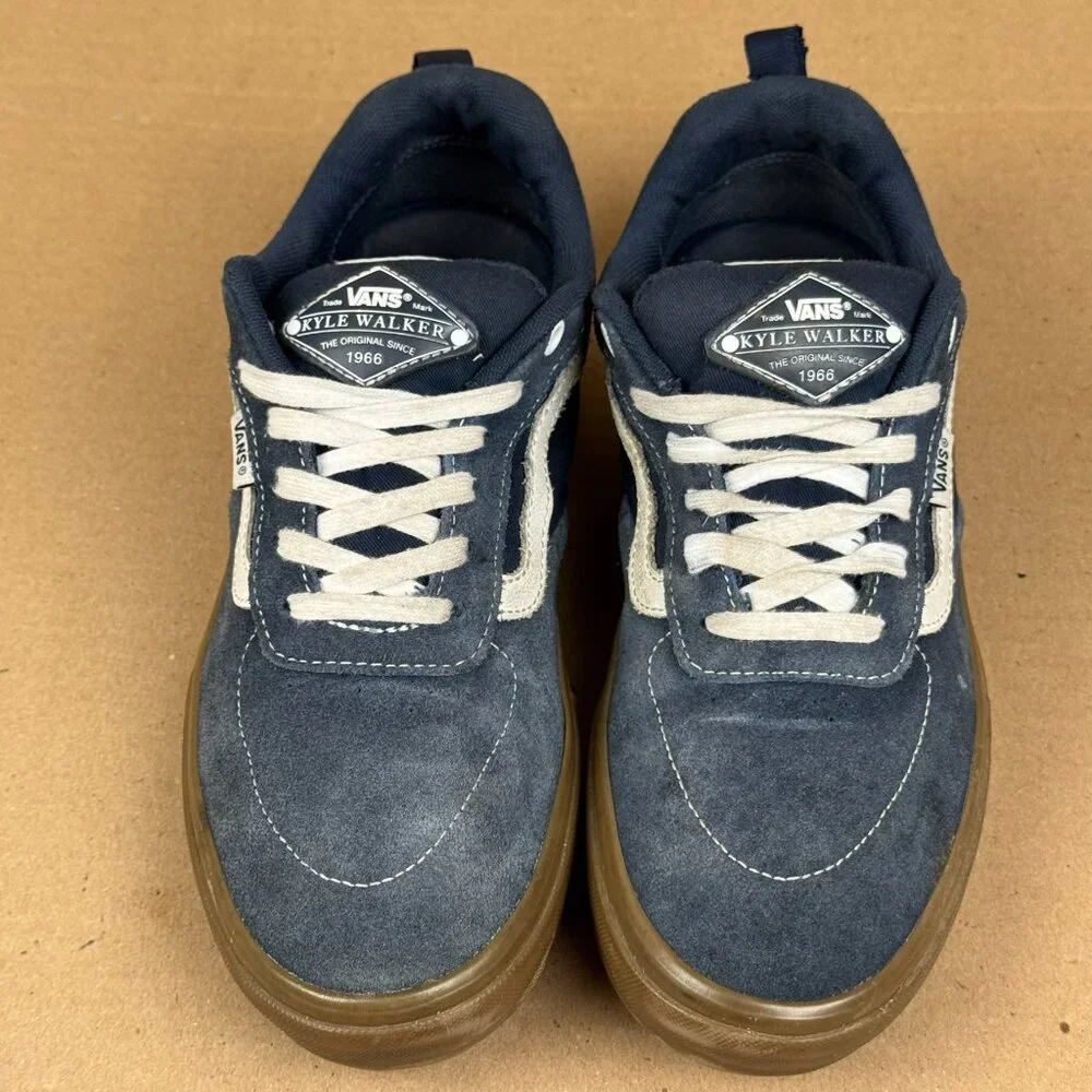 Shoes | Vans Kyle Walker Navy Blue Gum Sole Mens Size 9 Skateboard ...